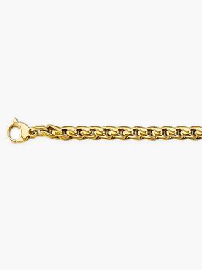 14K Yellow Gold 5.0mm Franco Chain Bracelet | Men’s Bracelet By Tehrani Jewelry